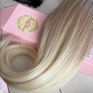 Blonde ponytail Hair Extension